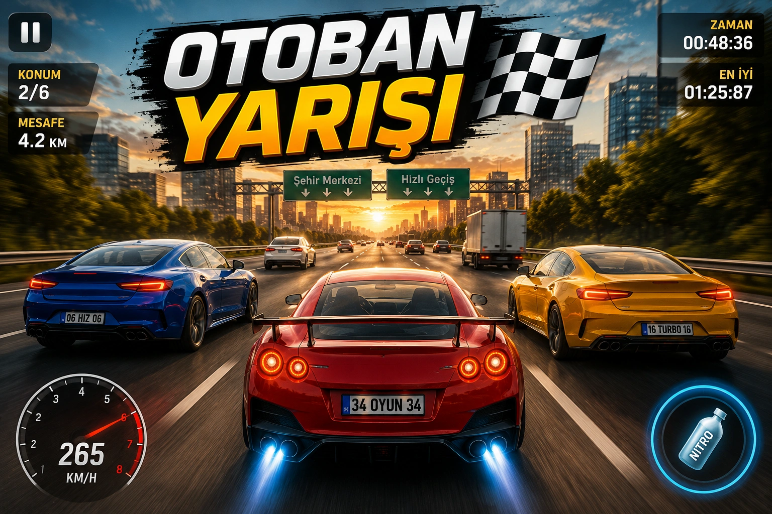Otoban Trafiği 3D