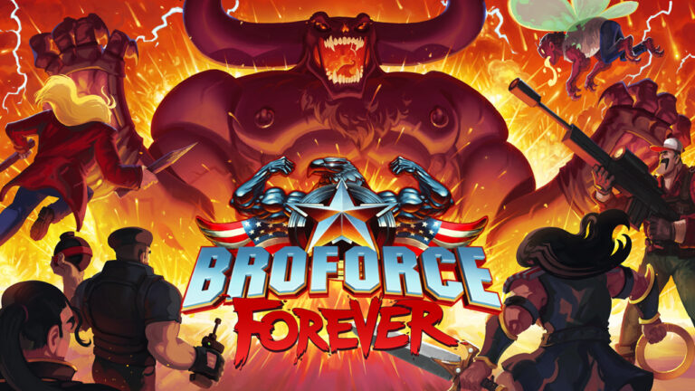 broforce oyunu patlama ve aksiyon sahnesi