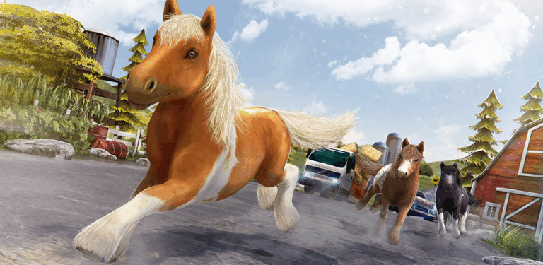 Pony At Yarışı oyunu ekran görüntüsü