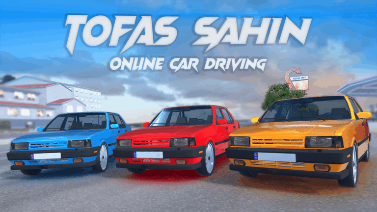 Tofaş Şahin oyununda aracın farklı modlarda sürüldüğü oynanış görüntüsü