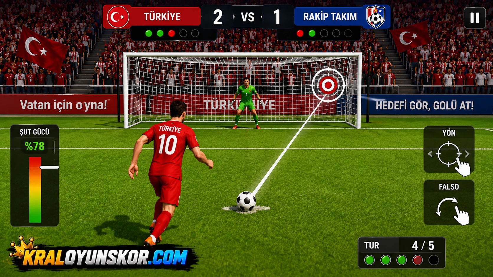 Türkçe Penaltı Atışları