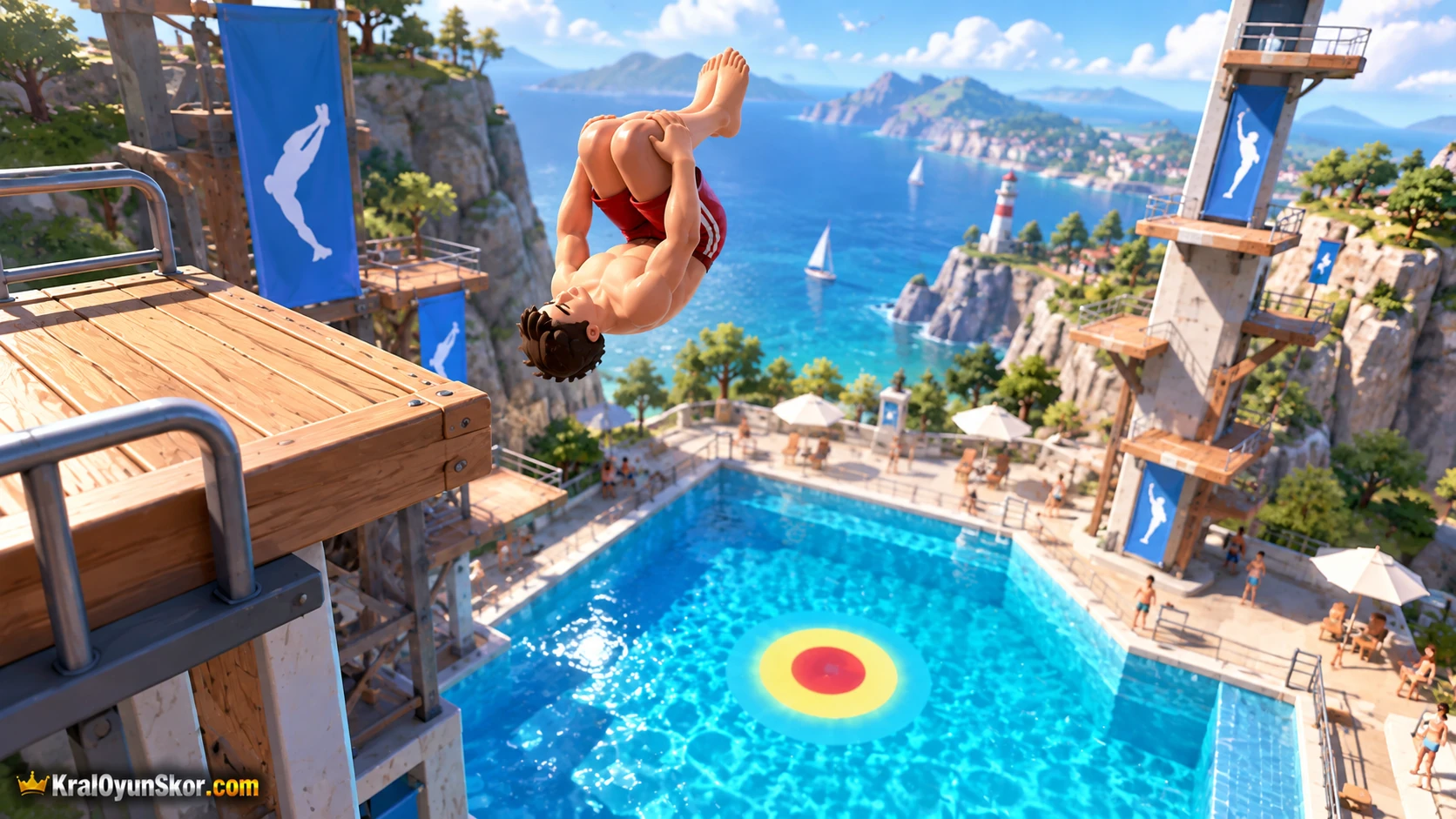 Backflip Dive 3D