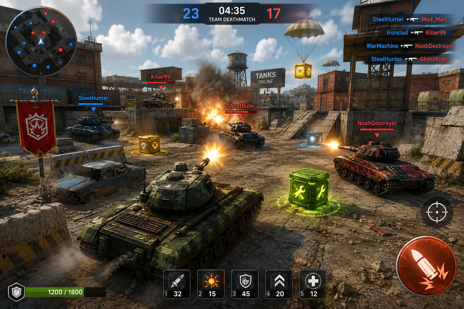 Tanks Online