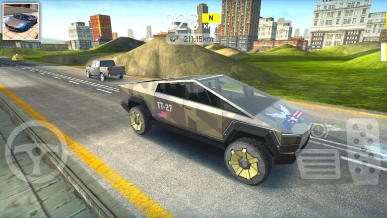 Tesla Cybertruck Simulator oyna