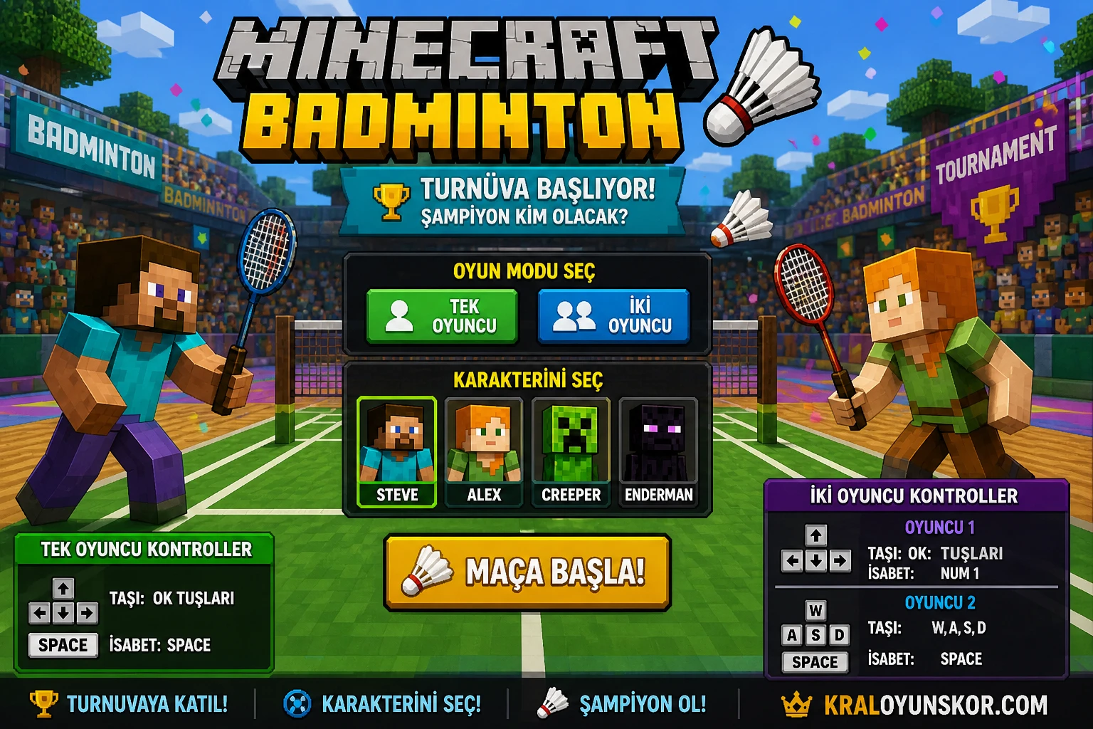 Minecraft Badminton