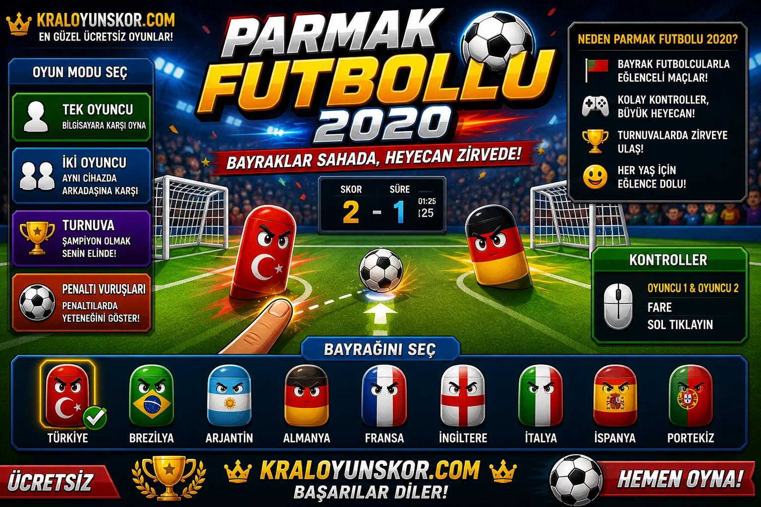 Parmak Futbolu 2020