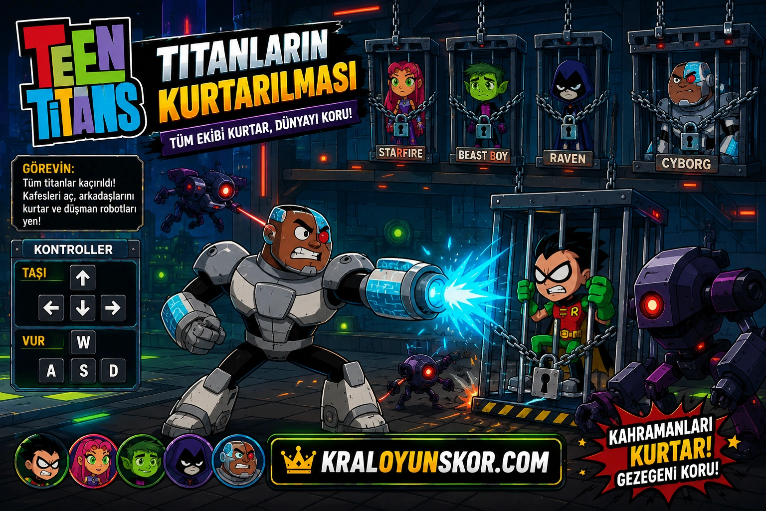 Teen Titans – Titanların Kurtarılması