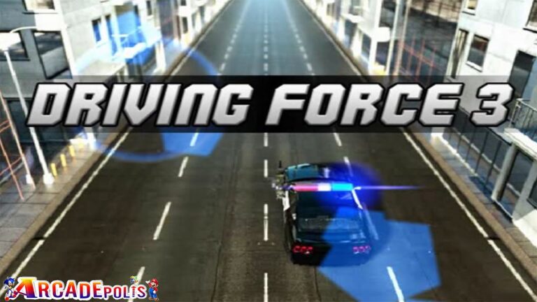 İtici Güç 3 oyununda polis aracının suçluyu takip ettiği oynanış görüntüsü