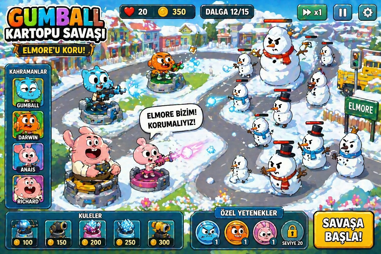 Gumball Kartopu Savaşı