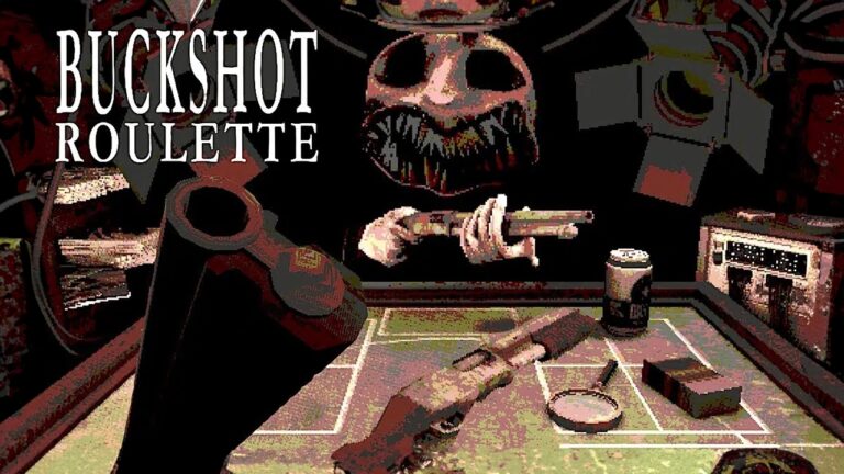 Buckshot Roulette korku temalı rus ruleti oyunu