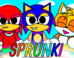 Sprunki Sonic Oyunu Oyna