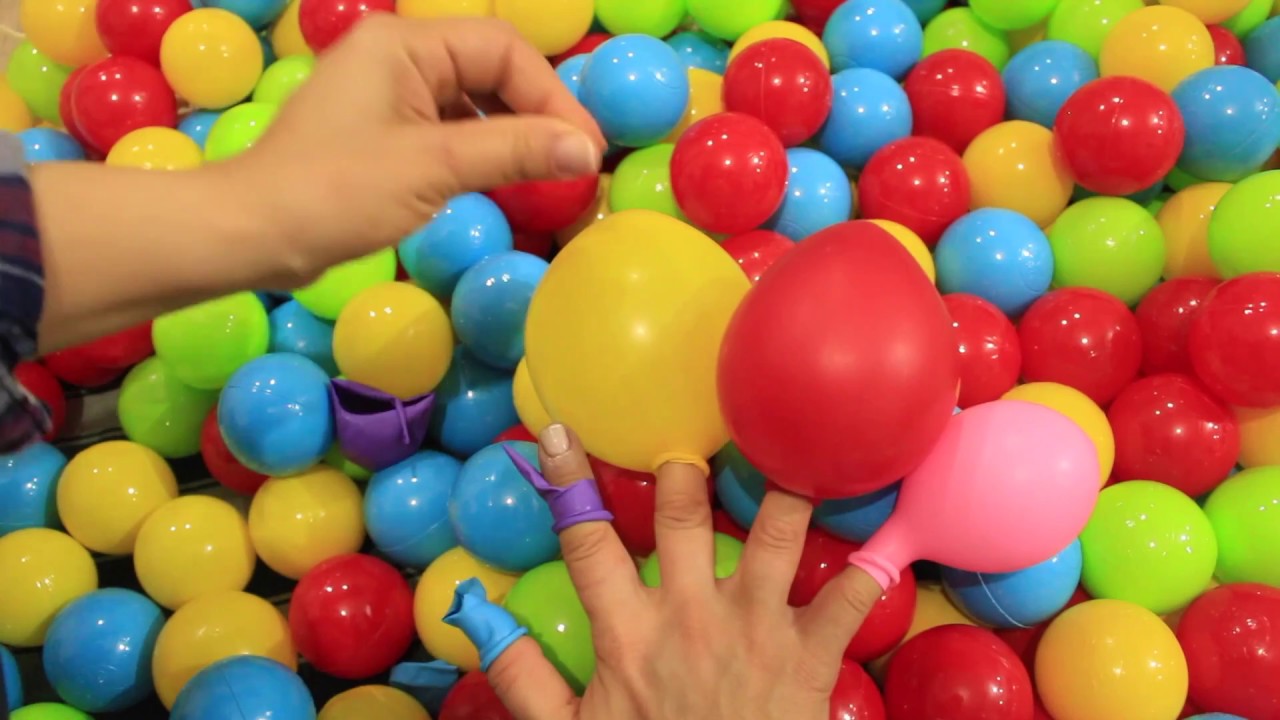 Rengarenk Balon Patlatma