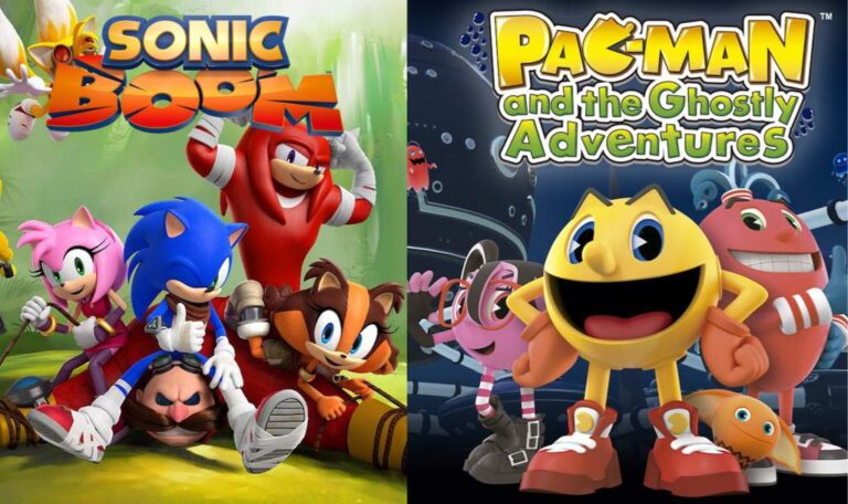 Sonic Pacman labirent arcade oyunu yüzük toplama sahnesi