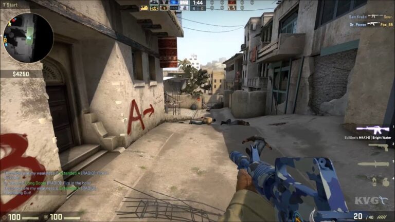 cs dust oyunu fps oynanış ekran görüntüsü
