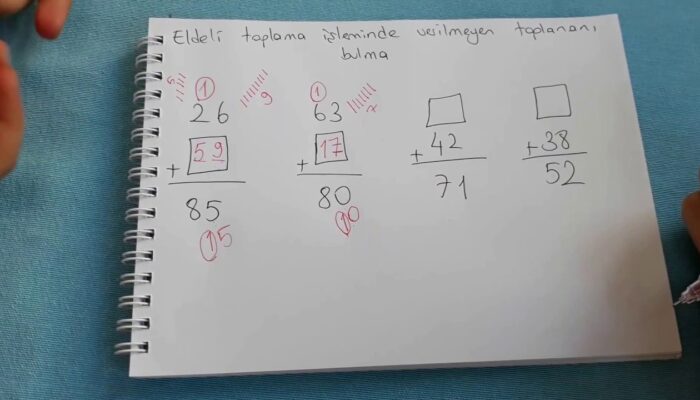 Toplama matematik kapak görseli