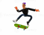 Stunt Skateboard 3D Oyna