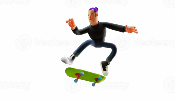 Stunt Skateboard 3D kapak görseli