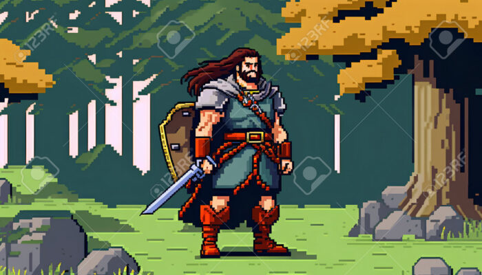 Pixel Warrior kapak görseli