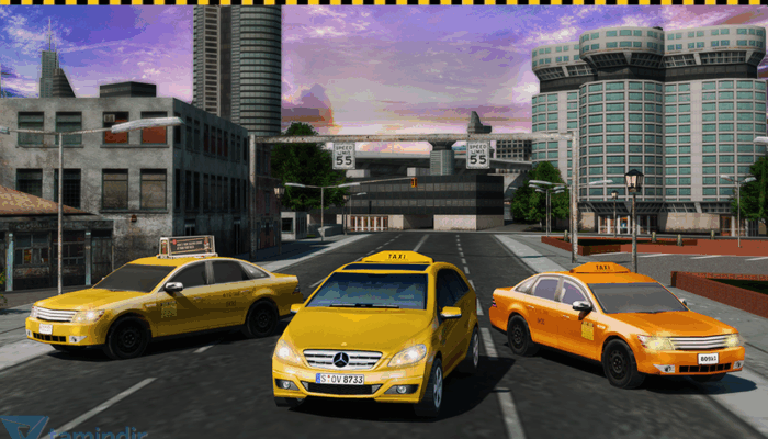 Simülasyonu: Çılgın Taksi 3D kapak görseli