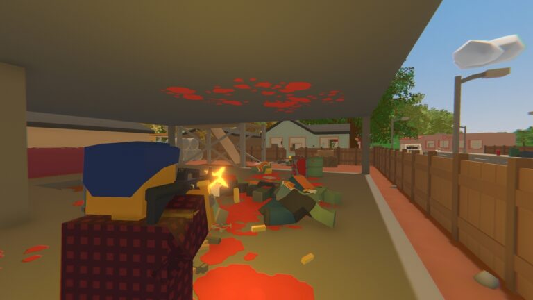 Zumbie Blocky Land oyna