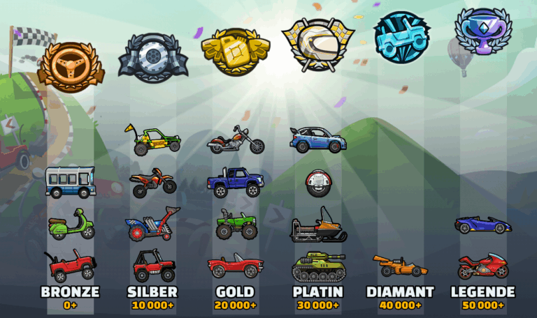 hill climb racing 2 oyunu tepe tırmanışı oynanış ekran görüntüsü