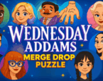 Wednesday Addams Birleştirme Bulmacası Oyna