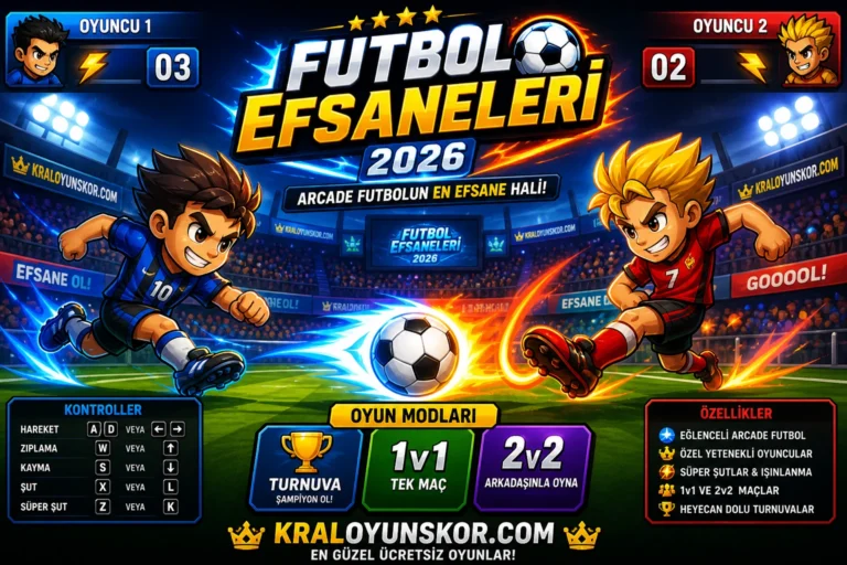 futbol efsaneleri 2026 arcade futbol mac sahnesi