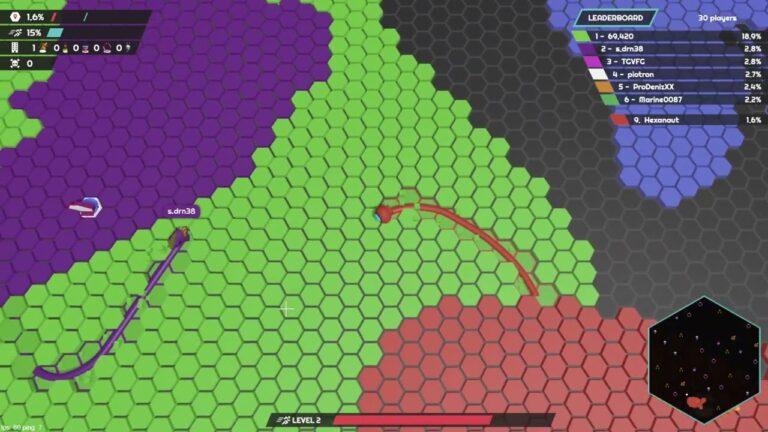 Hexanaut.io oyna