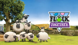 Koyun Shaun Birlikte Sürüsü