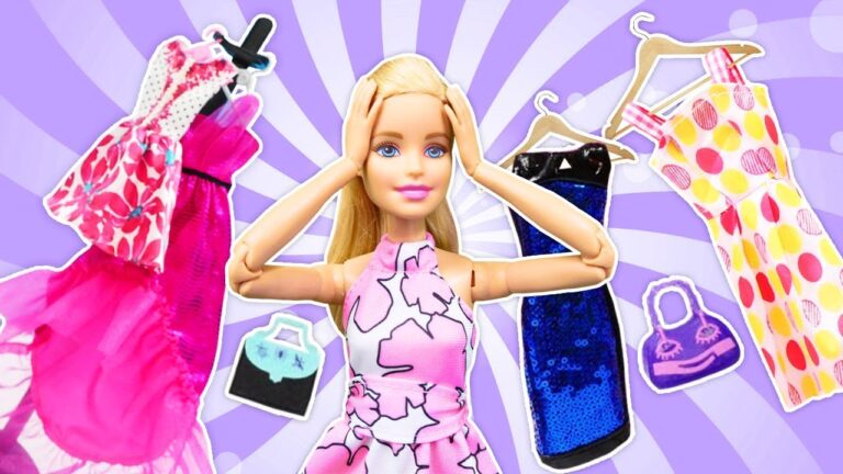 Barbie için Yılın Kıyafetlerini Topla oyna