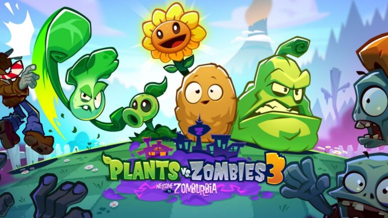 Plants vs Zombies oyunu oyna Plants vs Zombies oyununda bitkiler zombilere karşı savunma yapıyor