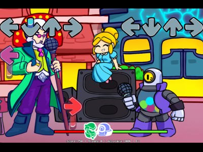 friday night funkin: Brawl Stars Mod kapak görseli