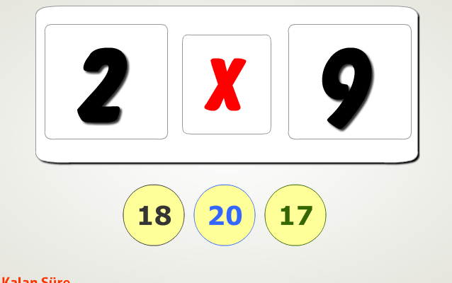 Çarpım Tablosu kapak görseli
