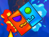 Geometri Dash: Ateş ve Su kapak görseli