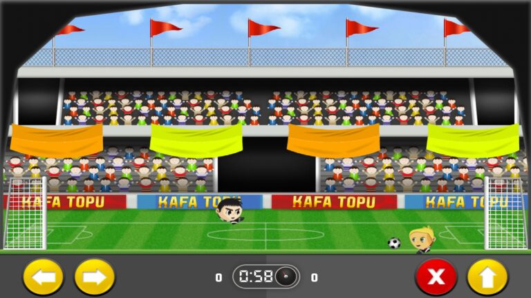 Kafa Topu İspanya Ligi oyununda La Liga takımlarıyla oynanan futbol maçı sahnesi