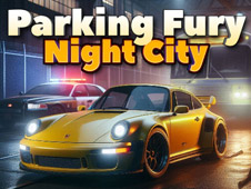 Parking Furry 3D: Gece Şehri kapak görseli
